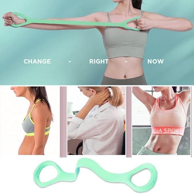 Elastic Stretch Band for Muscle Training & Stretching (Pack of 2)