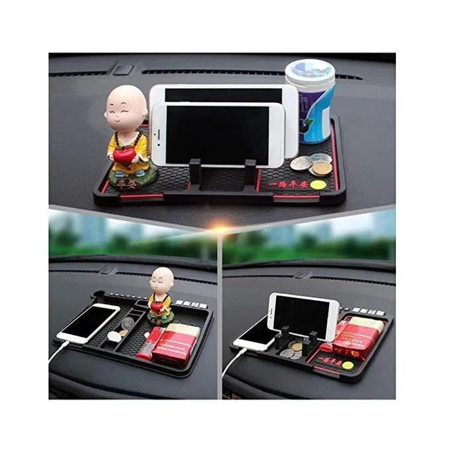 Car Mobile Holder for Dashboard – Anti-Slip Silicone GPS Phone Mount